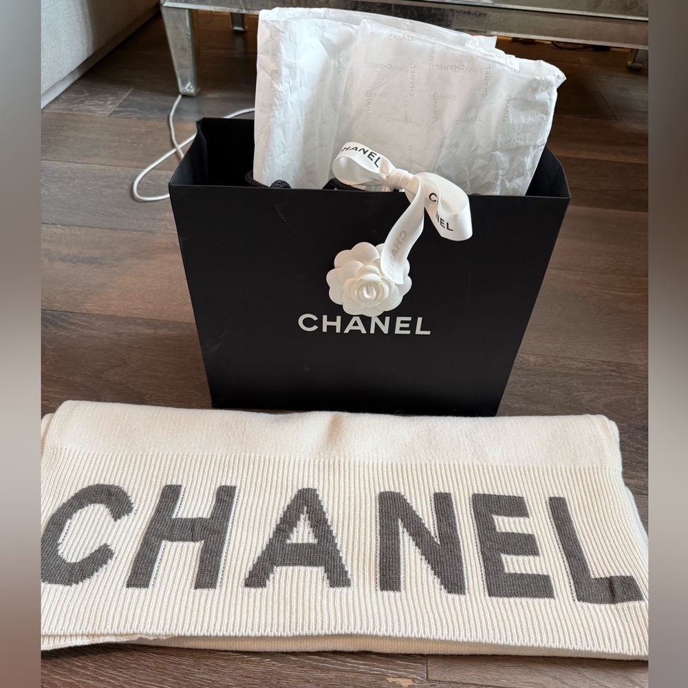 Chanel stole in original packaging